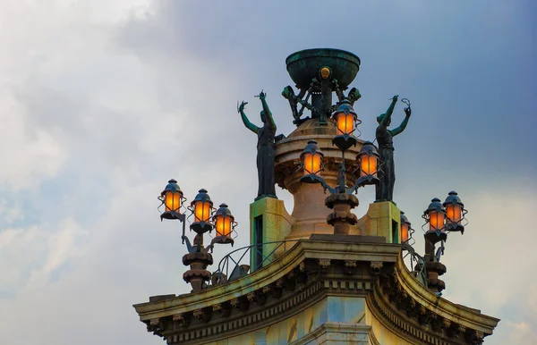 Fragmento de la fuente en Barcelona — Foto de Stock