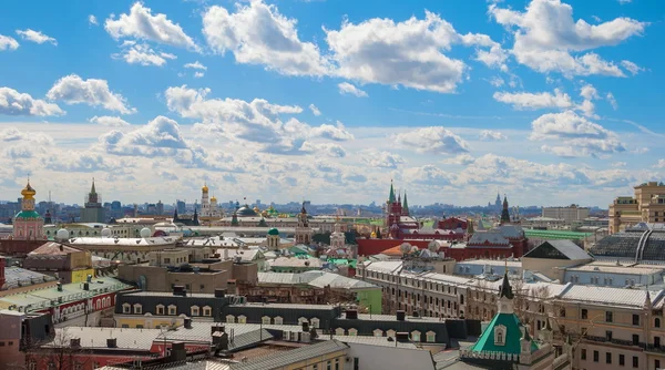 Москва. вид зверху — стокове фото