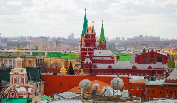 Москва. вид зверху — стокове фото