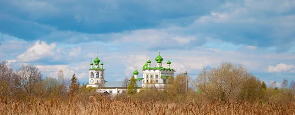 Православный монастырь — стоковое фото