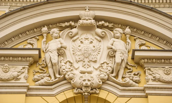 El escudo de armas del Imperio ruso — Foto de Stock
