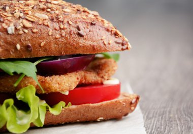 Ev yapımı lezzetli sandviç