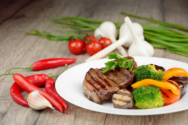 Lezzetli ızgara sığır steakes 