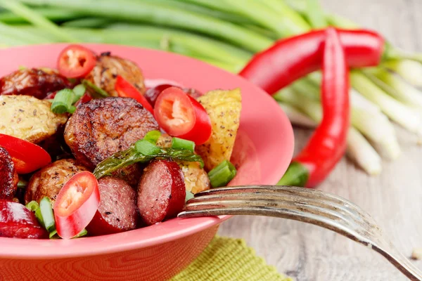 New roasted baked potato — Stock Photo, Image