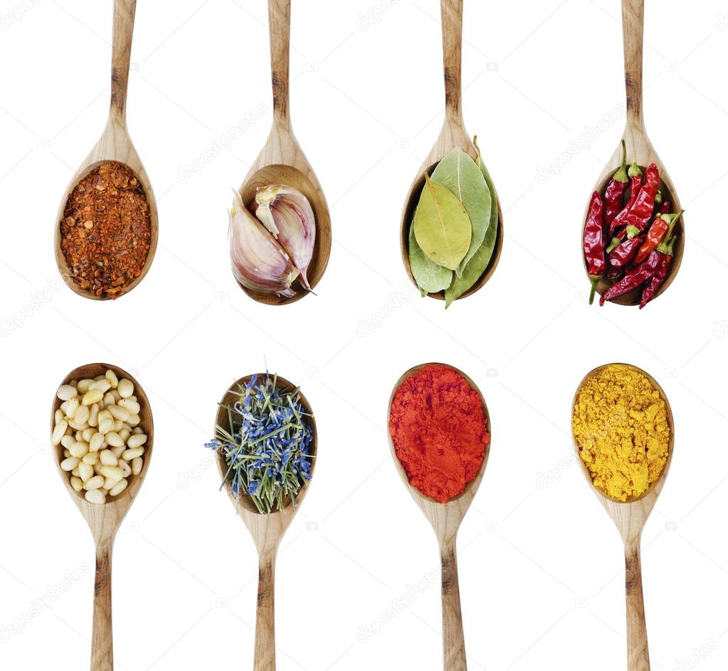 Different kinds of seasoning