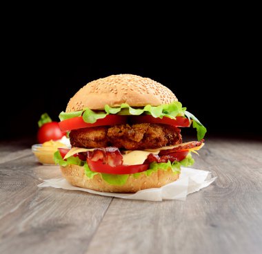 Ev yapımı lezzetli sandviç