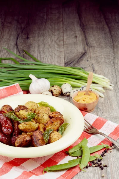 New roasted baked potato — Stock Photo, Image