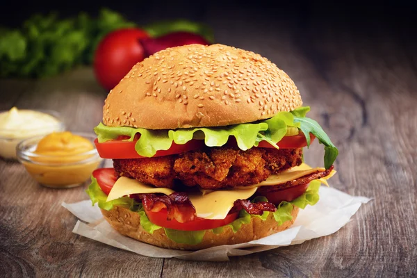 Ev yapımı lezzetli sandviç