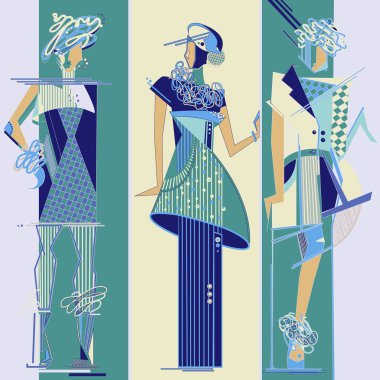 moda tasarımı çizimi