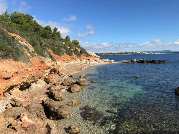 Küstenblick Alghero Sardinien Italien — Stockfoto