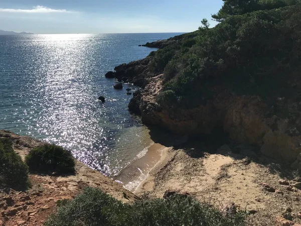 Vista Costera Alghero Cerdeña Italia —  Fotos de Stock