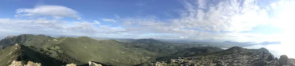 Панорамный Вид Capparoni Argentiera Sardinia Italy — стоковое фото