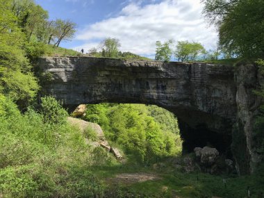 Ponte di ya da stone arch, veneto, İtalya