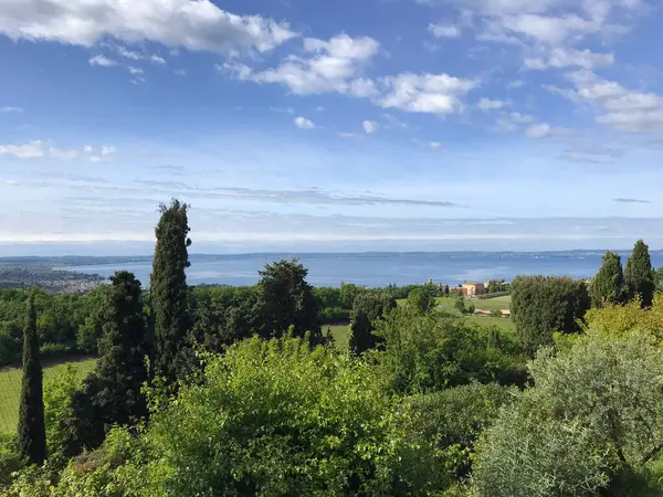 Shores Lake Garda Bardolino Italy — Stock Photo, Image