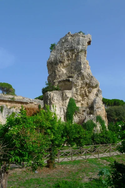 Neapolis考古遗址 Siracusa Sicily Italy — 图库照片