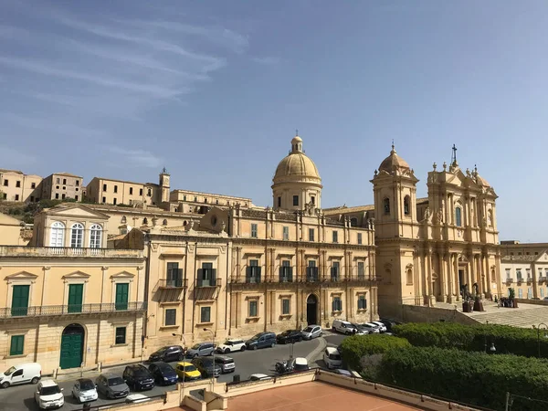 Baroque Architecture Noto Sicily Italy — Stock Photo, Image