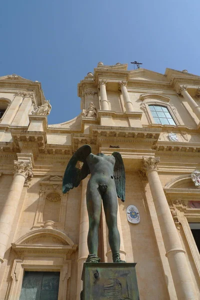 Arquitectura Barroca Noto Sicilia Italia —  Fotos de Stock