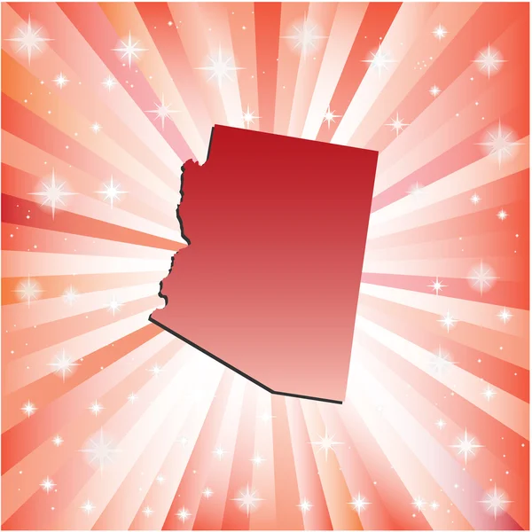 Arizona rouge . — Image vectorielle