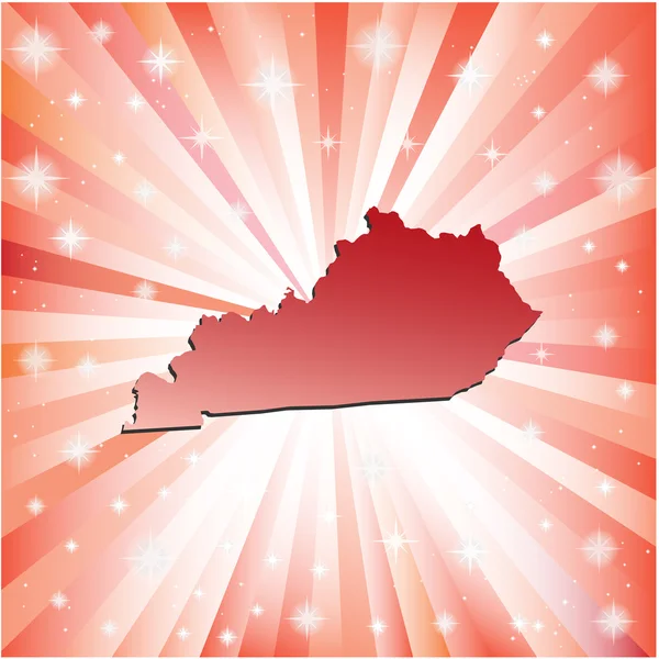 Red Kentucky. — Stock Vector