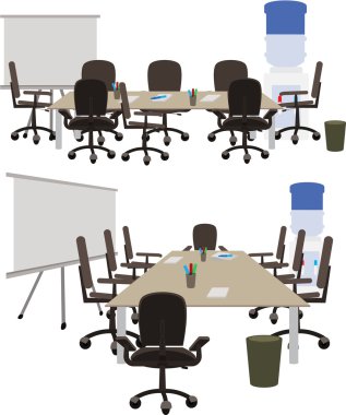 Çalışma fikirleri tartışmak için ofis