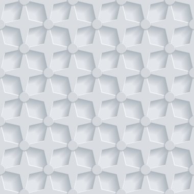 Geometrik 3d Dikişsiz desen arka plan