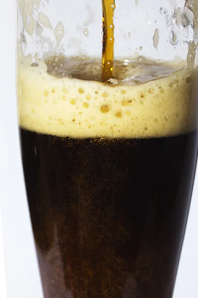グラスの中のビールは ストック写真