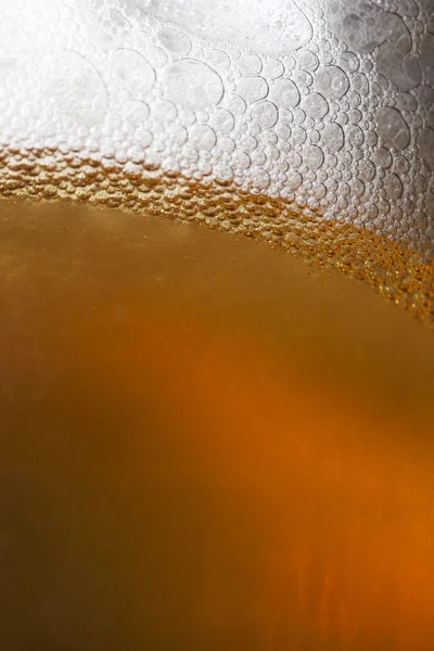 Cerveza en el vaso — Foto de Stock