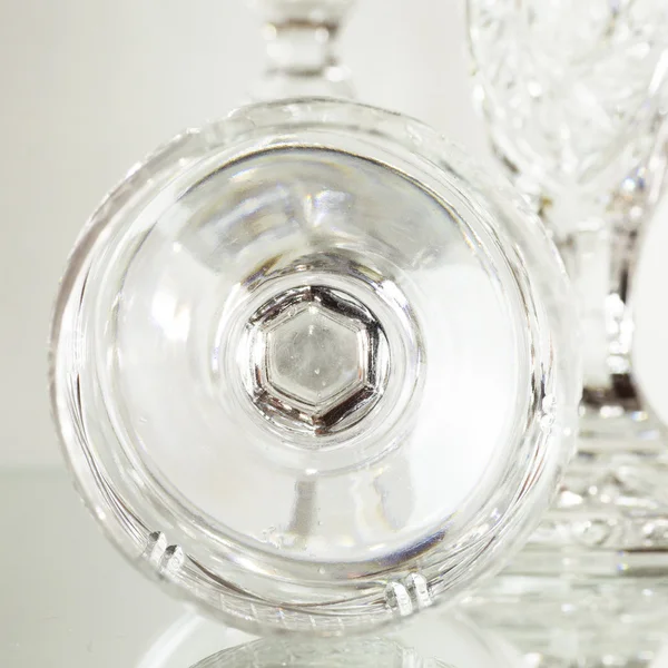 Clear Crystal Glass — Stock Photo, Image