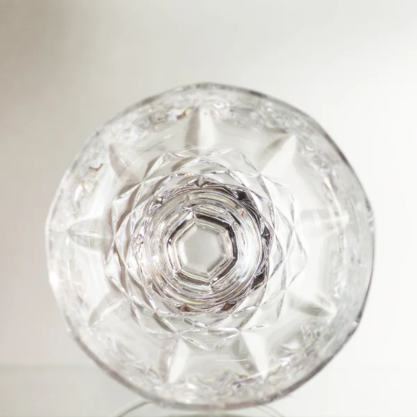 Vetro cristallo trasparente — Foto Stock