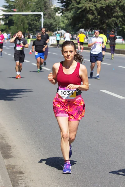 Skopje Marathon 2016 — Stock Photo, Image