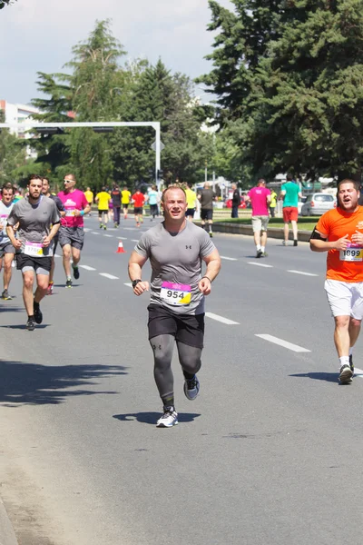 Skopje Marathon 2016 — Stock Photo, Image