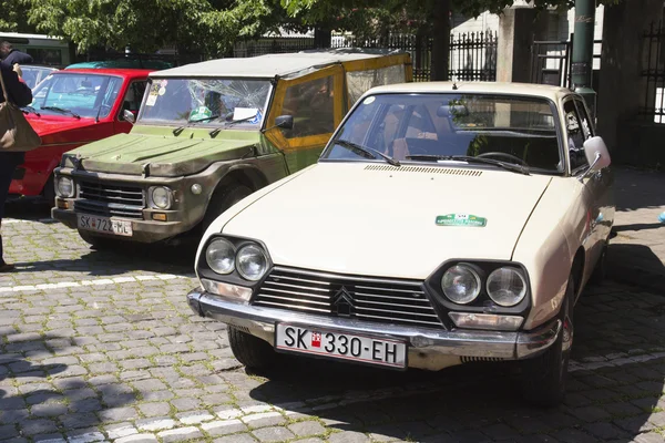 Oldtimer Mostrar Skopje 2016 — Fotografia de Stock