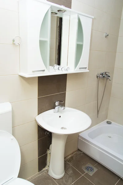 Banheiro a Renovação — Fotografia de Stock