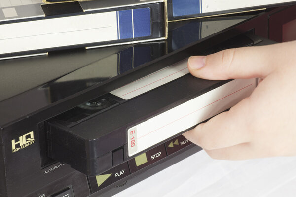 Кассеты и проигрыватель
