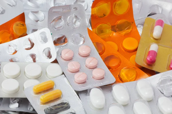 Capsules and Tablets — Stock Photo, Image