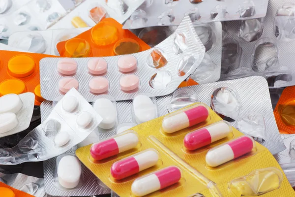 Capsules and Tablets — Stock Photo, Image