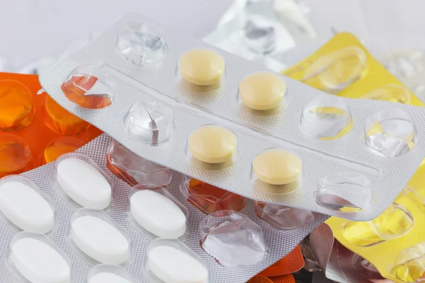 Capsules and Tablets — Stock Photo, Image