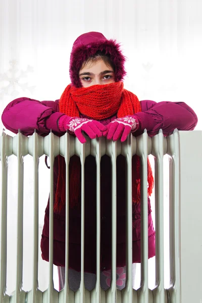 Cold Radiator — Stock Photo, Image