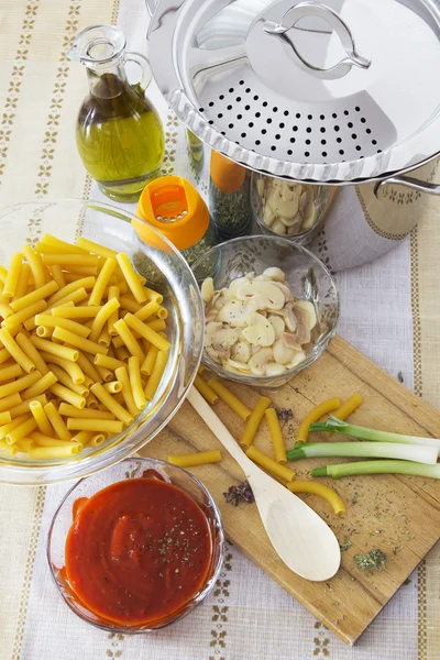 Italian ingredients. — Stock Photo, Image