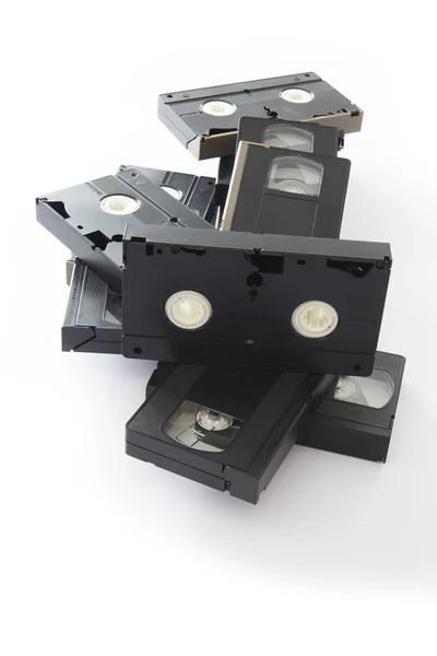 Видеокассеты — стоковое фото