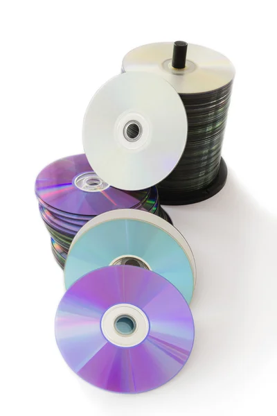 CD and DVD — Stock Photo, Image