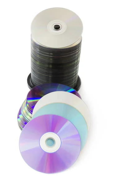 CD and DVD — Stock Photo, Image