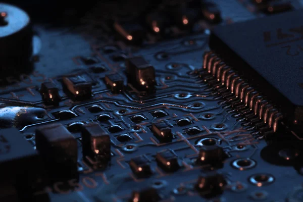 Integrated Circuit Background — Stock Photo, Image