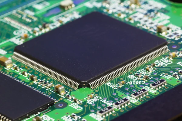 Integrated Circuit Background — Stock Photo, Image