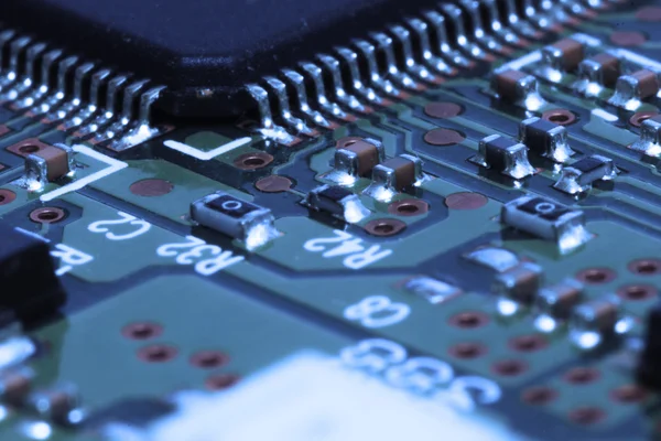 Integrated Circuit Background — Stock Photo, Image