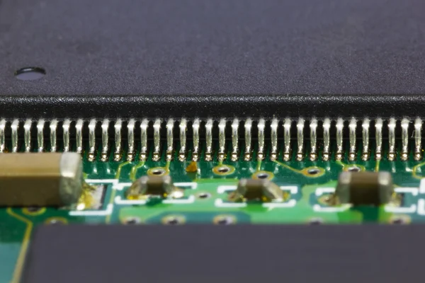 Integrated Circuit Background — Stock Photo, Image