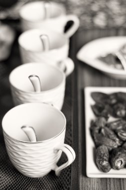 Kahvaltı saati kahve ile