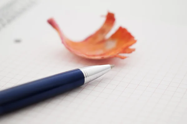 Pen and letter — Stock Photo, Image