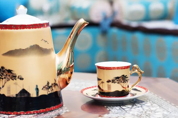 Olla de café chino — Foto de Stock