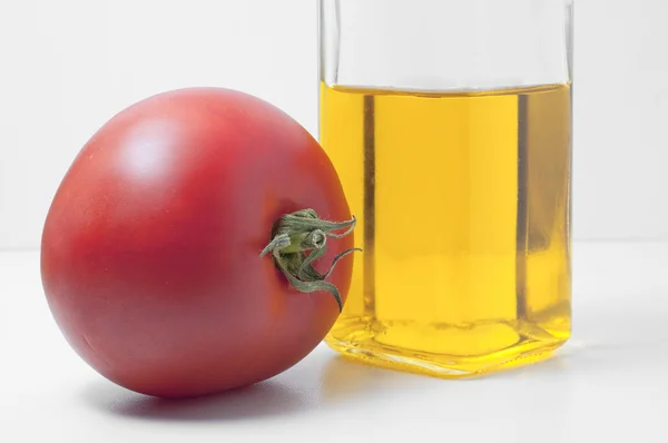 Olja och tomatsås — Stockfoto